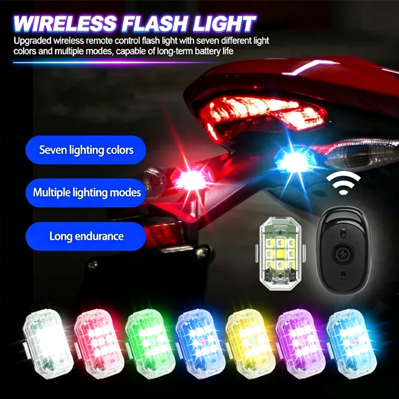 Drone Beacon Light - 오토바이 자동차 자전거 원격 제어 충돌