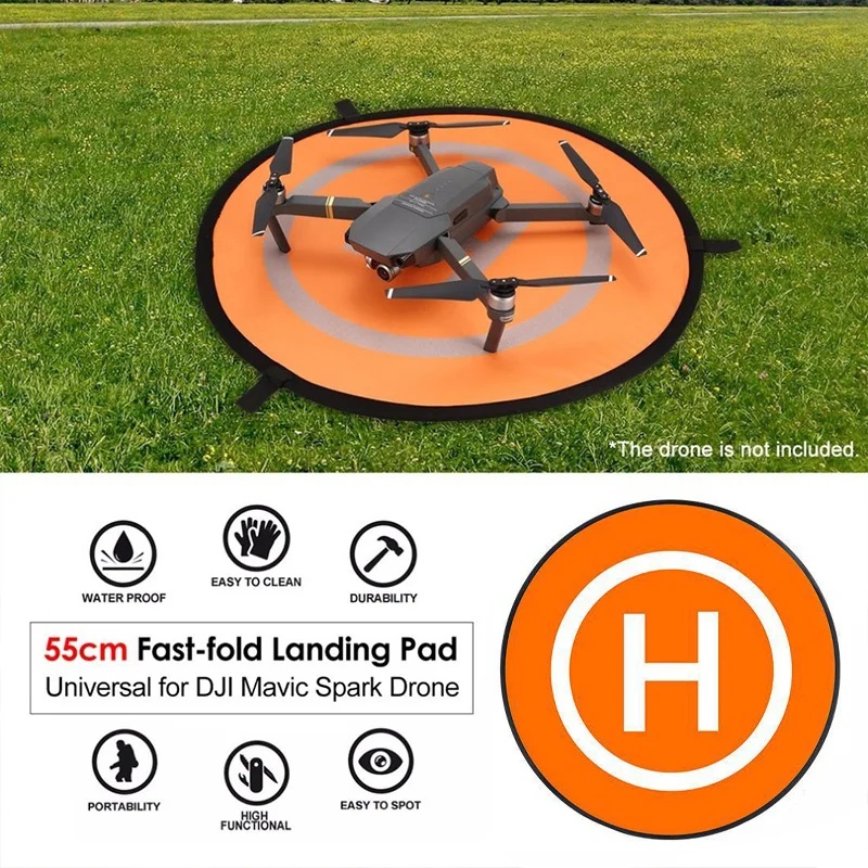 접이식 55cm 범용 드론 랜딩 패드 방수 반사 휴대용 - Drone Landing Pad 리뷰 및 가격