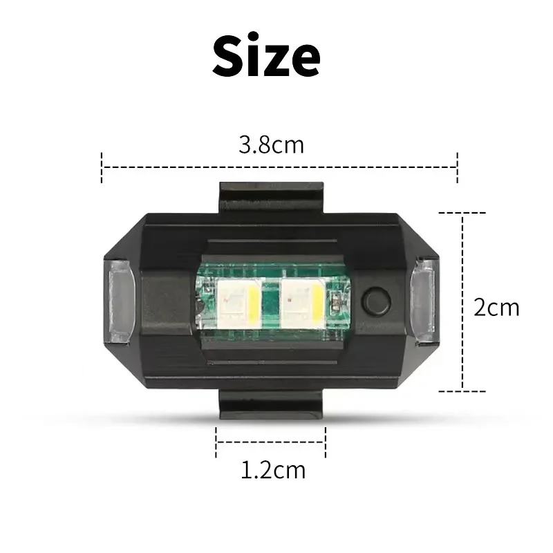 오토바이 조명 드론 스트로브 라이트 USB LED 충돌 - Drone Beacon Light 리뷰 및 가격