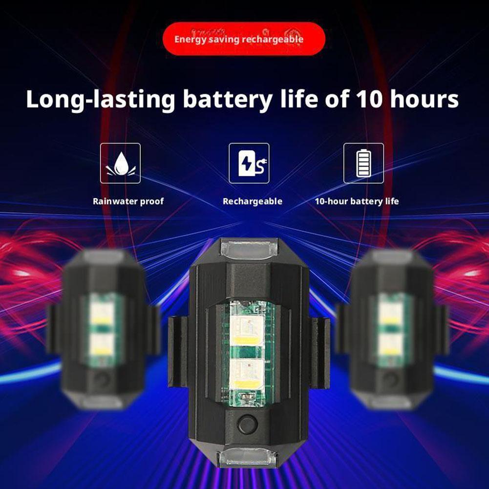 2PCS 미니 LED 스트로브 조명 장식, 7 색 LE - Drone Beacon Light 리뷰 및 가격