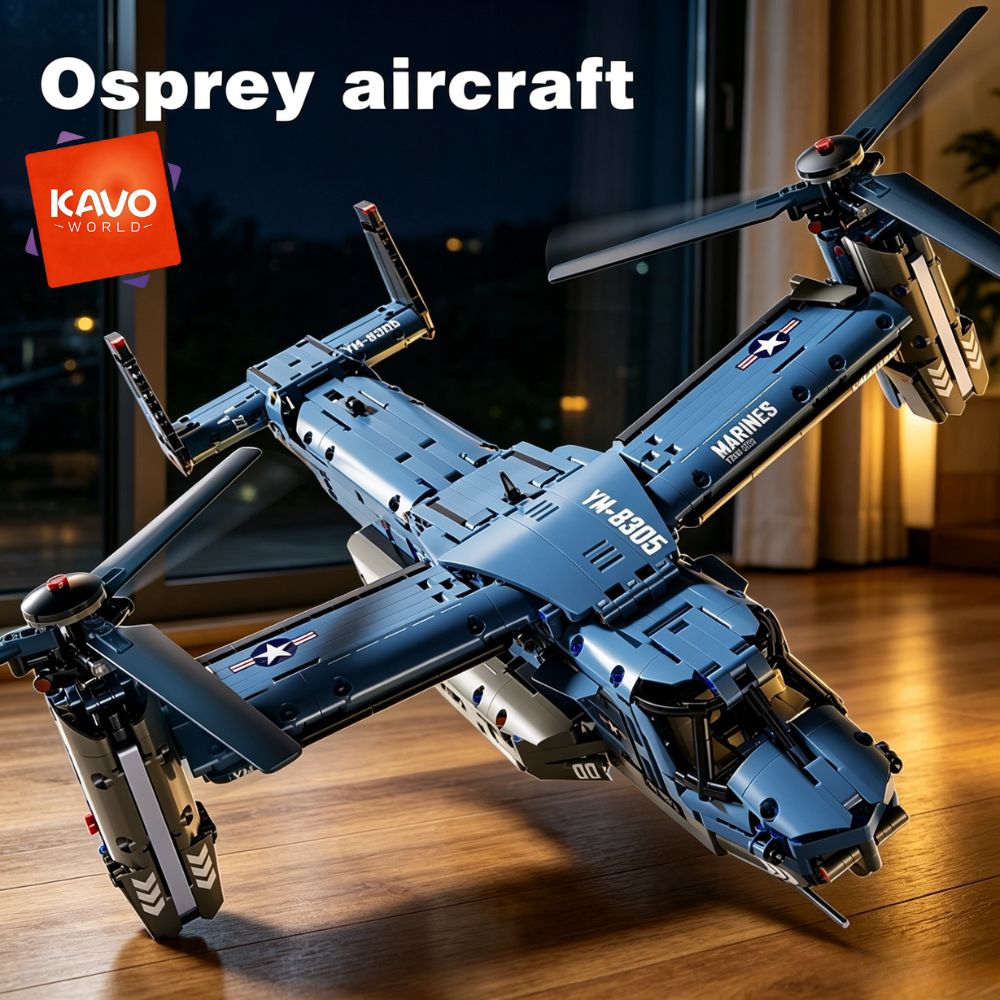 카보월드 1486PCS V-22 오스프리 틸트로터 항공 - Jjrc Drone X12 리뷰 및 가격